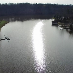 Aerial Views of Lake Mackintosh Park - Whitsett, NC - YouTube