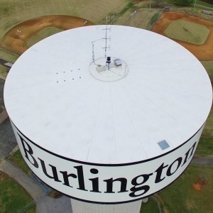 DJI Phantom 3 Professional - Ascending Point of View of Water Tower - YouTube
