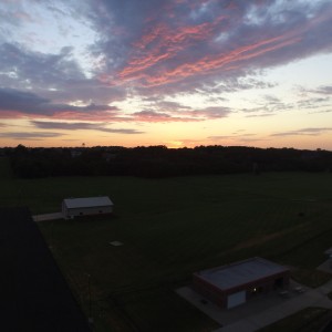 Sunset at SJCS
