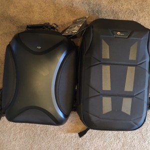 DJI Phantom pack & Lowepro Droneguard