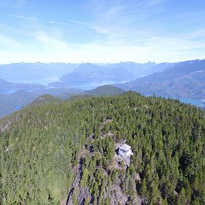 Caren Range Forest Fire Lookout - Mt Hallowell