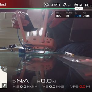 RC Signal lost, but camera streams