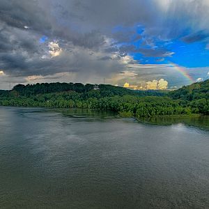 Rainbow on the Allegheny