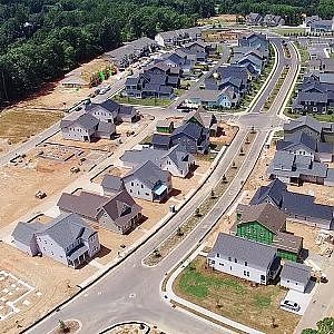 Aerial Views of Forest Ridge & Poplar Ridge Subdivisions - Hillsborough, NC