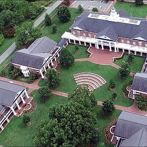 Aerial Views Of Elon University - Elon, NC