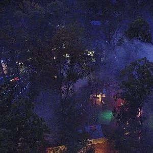 Night Flight Over Fright Night at the Woods Of Terror - Greensboro, NC