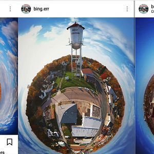 Instagram Tiny Planets