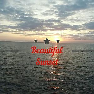 Beautiful Sunset By Drone.. The Netherlands