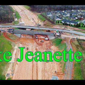 Latest Aerial Views of N. Elm St. to Lawndale Dr. Along the I-840 Urban Loop - Greensboro, NC